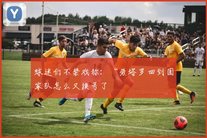 球迷们不禁戏称：“劳塔罗回到国家队怎么又换号了