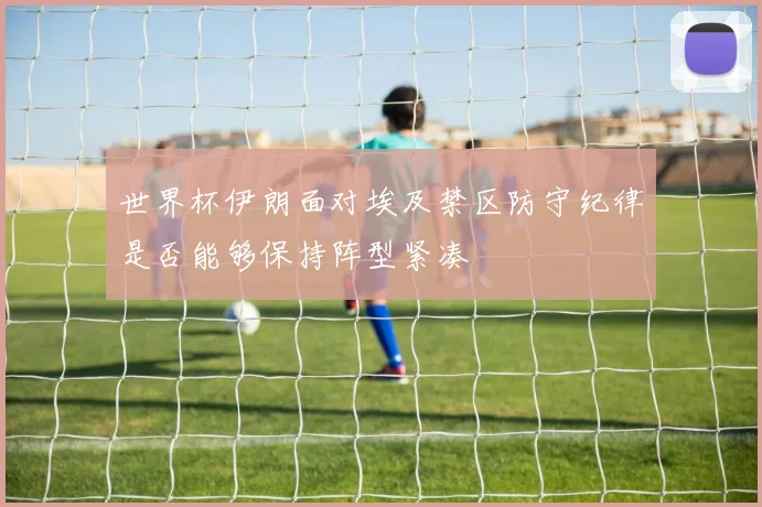 世界杯伊朗面对埃及禁区防守纪律是否能够保持阵型紧凑